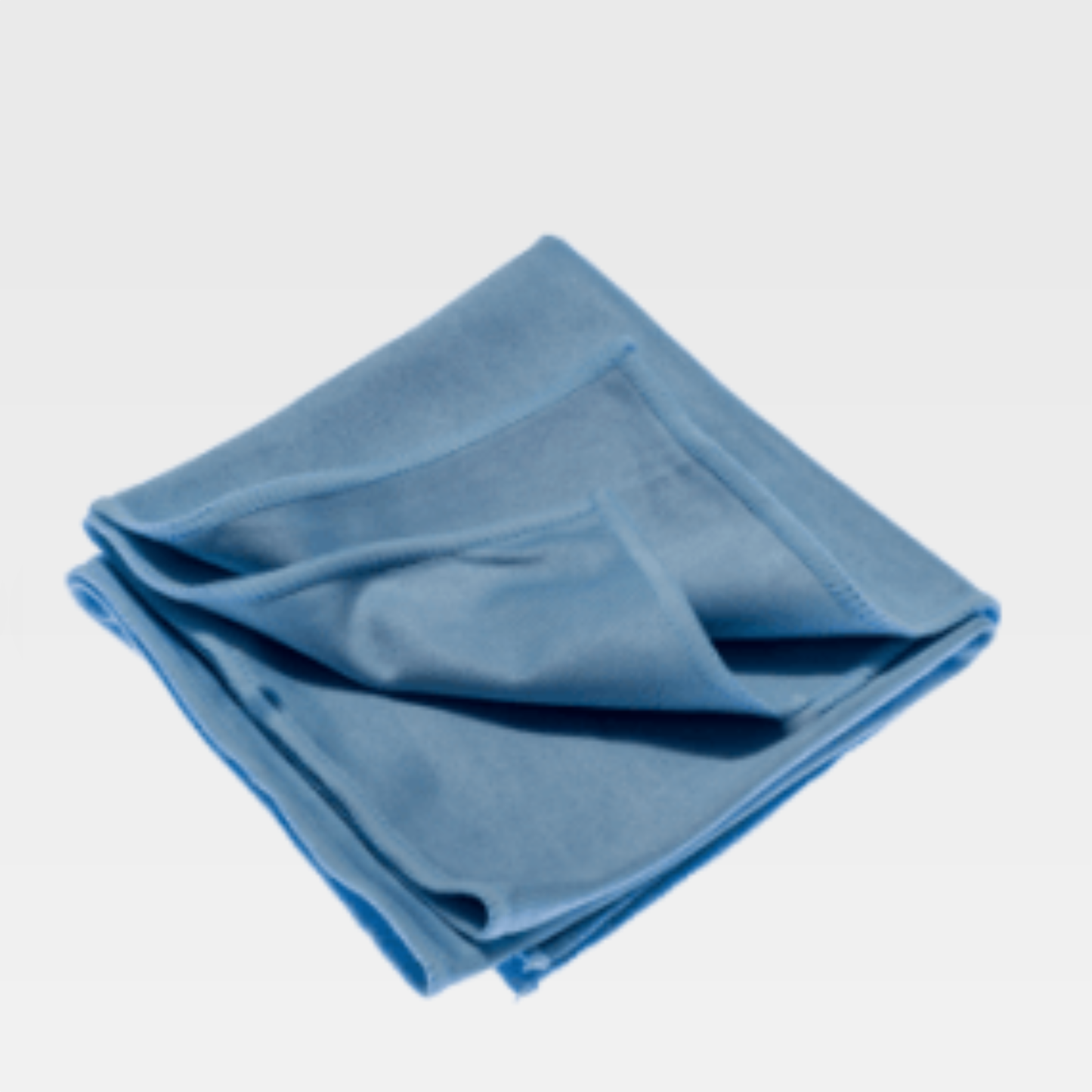 Mikrofiber duk blå - för glas, speglar mm.